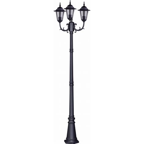 Lanterna da giardino nera 3xE27 Kaja Standard K-7009A2/3 (1/2)
