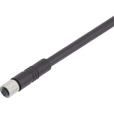 binder 79-3108-32-04 Sensor-/Aktor-Steckverbinder, konfektioniert M5 Buchse, gerade 2.00 m Polzahl S