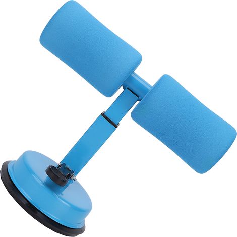 Appareil d'entraînement abdominal avec ventouse pour redressements assis, outil de fitness à domicile pour sculpter le corps (bleu) (1/5)