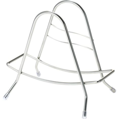 Soporte de acero inoxidable para tabla de cortar, organizador de cocina y hogar. (1/5)