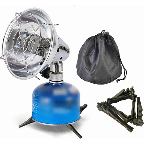 Mini chauffage au gaz de Camping, tente Portable à énergie de chauffage rapide avec sac de rangement (1/5)