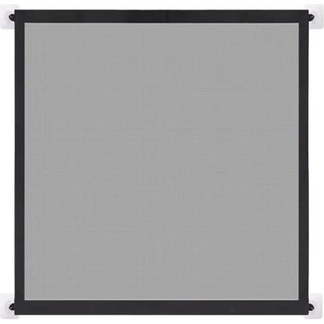 Barrière de sécurité pour portes et escaliers (110 x 74 cm) en nylon (1/5)