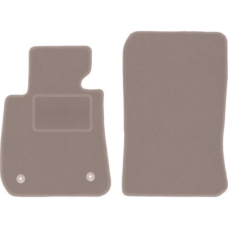 Alfombrillas delanteras para BMW Serie 3 E92 Coup茅 (2004-2011), color beige. (1/5)