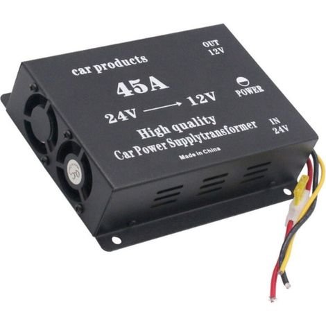 Réducteur de tension directe 24 V vers 12 V, régulateur VoltBuck, transformateur de tension, convertisseur de tension directe, onduleur de tension (1/5)