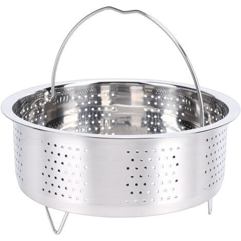 Dampfgareinsatz aus Edelstahl RHG 304 mit Griff, für Gemüse, Reis, Meeresfrüchte, Zucker, 20 cm / 7,9 Zoll (1/5)