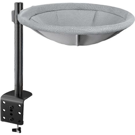 60° drehbares Katzenbett/Schreibtisch mit höhenverstellbarer Hängematte (1/5)