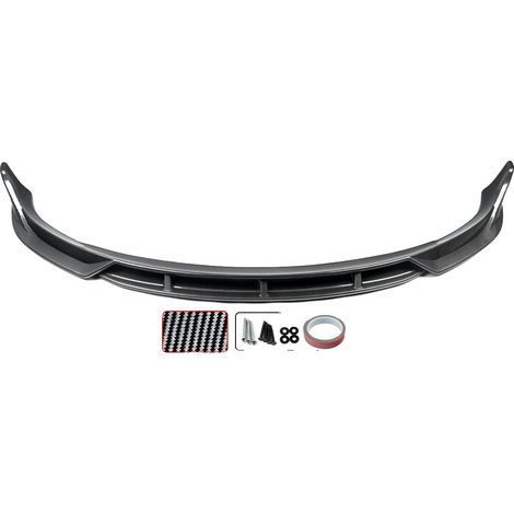 Spoiler delantero para parachoques, ajuste personalizado para Tesla Model 3, fácil instalación, aspecto de fibra de carbono. (1/2)