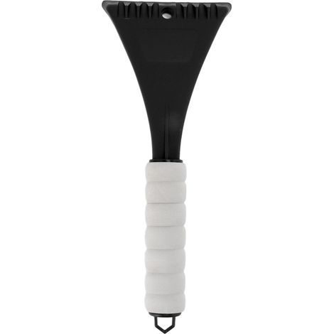 EVA car windshield shovel, ergonomic handle, rounded corners, safe portable ice scraper for outdoor vehicles, snow, black (1/5)