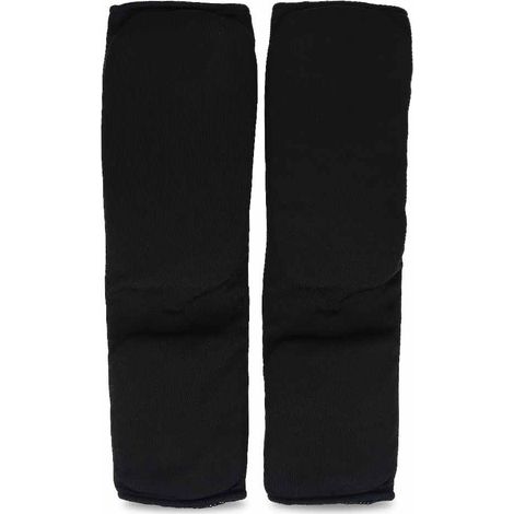 Protecteur de cheville de jambe respirant, coussinets de Protection antidérapants pour la boxe, le kickboxing (noir M) (1/5)