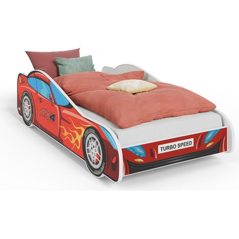 Letto per bambini auto 4x4 140x70