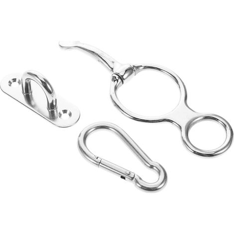 Mors Pour Chevaux Avec Anneau Attache Organisateur De Matériel Pour Chevaux Équipement Entraînement Avec Boulon à Œil Fixation Rapide Pour Écurie (1/5)