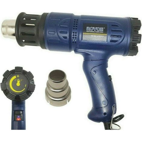 Trade Shop - HEISSLUFT-ABBEIZGERÄT HEIZPISTOLE 2500W 600 GRAD RHG-2500 - (1/5)