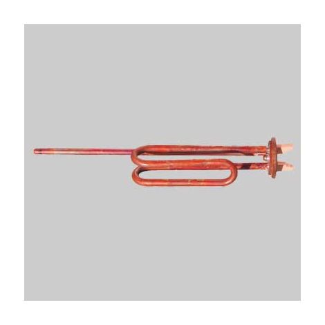 Resistenza a flangia ricurva - 1500 w m6 c/p.anodo