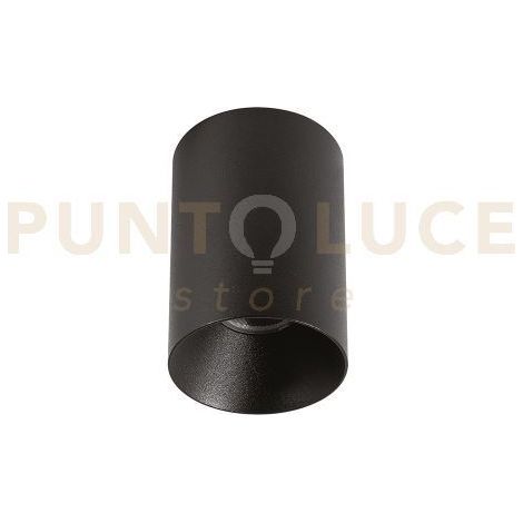 GPL405 SPOT DA SOFFITTO LED 3000K 782LM 8W NERO OPACO D.6,2CM H.9,5CM