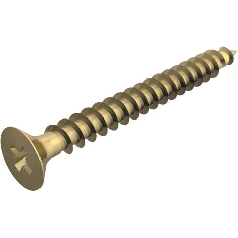 OBO Bettermann Vis Sprint Tête fraisée, Entraînement cruciforme 4x25mm Acier galvanisé, 3192210