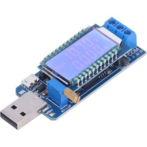 Module d'alimentation Buck Boost 2 écrans, régulateur USB de bureau, convertisseur DC/DC 5 V vers 3,3 V, 9 V, 12 V, 24 V