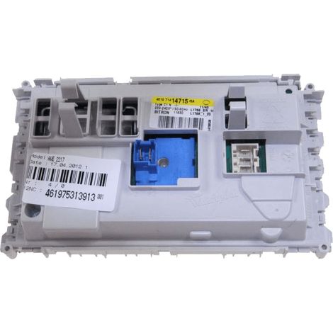 PLATINE DE PUISSANCE DOMINO PROGRAMMEE POUR LAVE LINGE   WHIRLPOOL - 480111103613