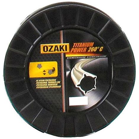 Fil Nylon - Ø 2,7 mm - L 238 m - Profil Pentagonal - Coupe Nette Et Précise - Efficace Sur Tous Types De Terrains