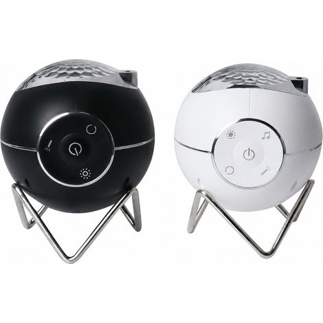 Veilleuse projecteur d'étoiles, musique Bluetooth, USB, lampe d'ambiance créative pour la chambre