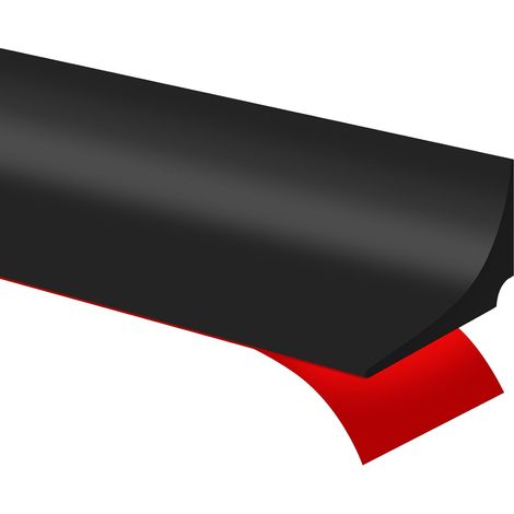 CCYKXABande d'étanchéité en silicone pour bac de douchejoint d'étanchéité pour bac de douche,joint d'étanchéité pour salle de bain,séparation (5 m,noir)