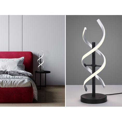 LED Tischleuchte SEQUENCE dimmbar Silber, Höhe 48cm (1/5)