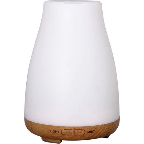MINKUROW Diffusore Di Aromi Umidificatore A Nebbia Ad Ultrasuoni Umidificatore Per Ambienti Tecnologia Cool Mist Spegnimento Automatico Senza Acqua Con Led Silenzioso Che Cambia Colore Per Camera Dei (1/5)