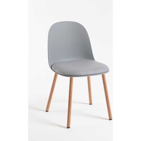 Sillas Comedor - Silla Ladny - Gris claro