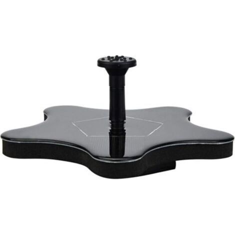 Fountain Pump,Solar Pentagonal Nozzle-4 Spray Nozzles,Garden,Home Solar Garden Spray Pump,Solar Bird Bath Fountain (1/4)