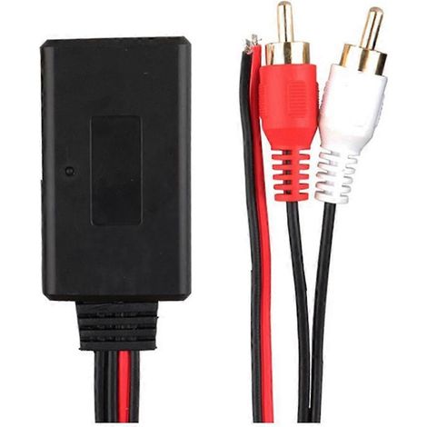 Adaptateur universel RCA USB pour voiture, récepteur Bluetooth sans fil, périphérique audio Bluetooth AUX pour appareils multimédias domestiques, câble audio (1/4)