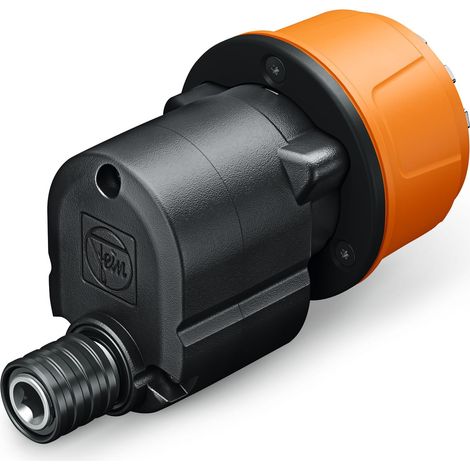 Fein QuickIN 64203026010 - Accesorio excéntrico para taladrar o atornillar cerca del borde, compatible con todos los destornilladores inalámbricos finos con interfaz QuickIN
