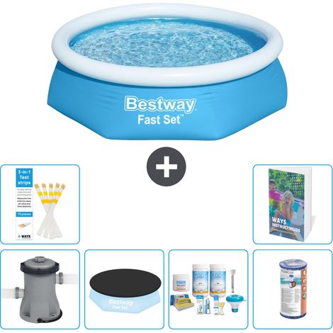 Bestway Bestway Fast Set Ronde - 244x61 cm - 7-pièces  S208 (1/5)