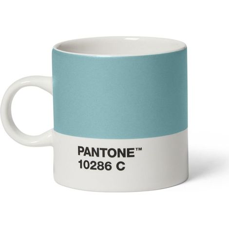 Tasse à expresso en porcelaine, à paroi épaisse, passe au lave-vaisselle, 120 ml, bleu glacé 10286