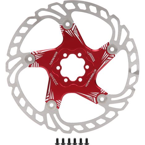 Plaquettes de frein à disque métalliques 203mm pour VTT, 5 trous, haute qualité (1/5)