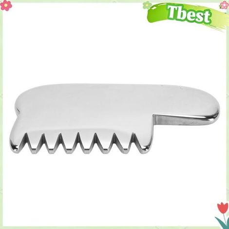 Tbest Peigne de grattage Terahertz Gua Sha Planche à gratter de Massage corporel en forme de peigne, electromenager appareil (1/5)