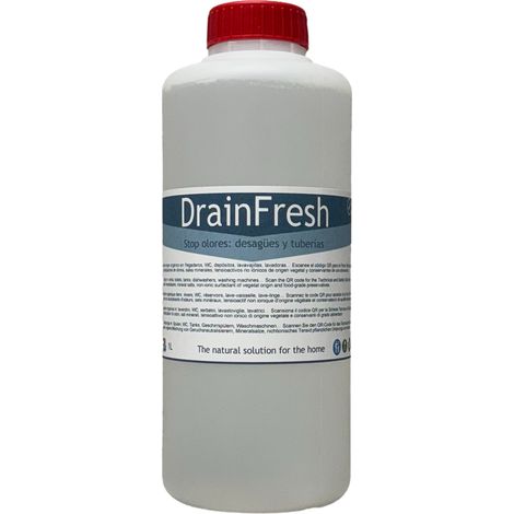 Neusol DrainFresh – Neutralizador anti-olor eficaz e inmediato  Para desagües, sumideros y tuberías  Uso en casa y autocaravana  Fórmula ecológica y segura – 1 L