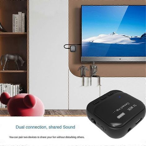 Récepteur Bluetooth 5.2 avec écran, émetteur et récepteur Bluetooth combinés, récepteur Bluetooth portable pour voiture avec prise jack 3,5 mm (1/5)