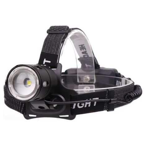 Pair Lampe Frontale LED Rechargeable Lampe Torche Frontale Étanche Zoomable 3 Modes  pour Running, Camping, Pêche, Cyclisme (1/5)