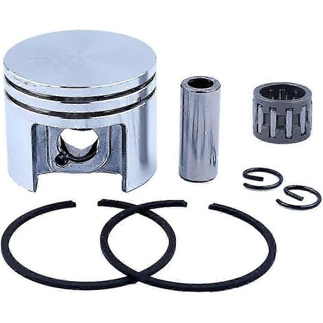 Segments de piston 38 mm, axe de 10 mm, circlip, roulement à aiguilles pour tronçonneuse Stihl MS180 018 MS 180, pièce détachée 1130 030 2004 (1/5)