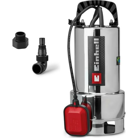 Einhell Pompe d’évacuation pour eaux chargées GC-DP 7035 N ECO PLUS (700W, débit de refoul. 19 000 l/h, hauteur de refoul. max. 8 m) (1/4)