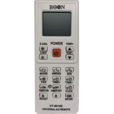 Telecomando Condizionatore Universale Boon – Compatibile con Tutti i Marchi (1/2)