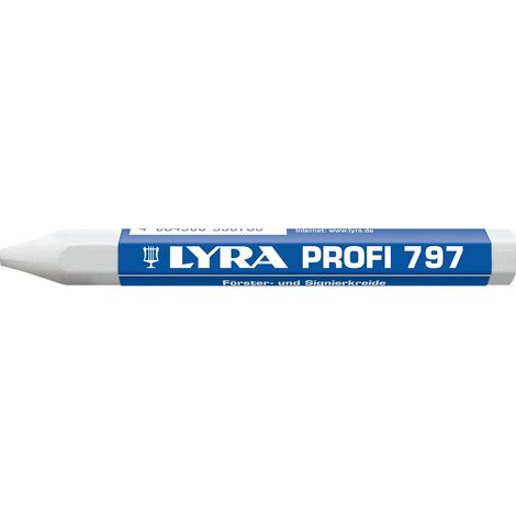Ölbasierte Markierungskreide 797 LYRA weiß