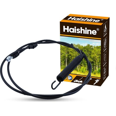 Câble d'embrayage 532435110 pour tracteur de pelouse Husqvarna Poulan, câble de lame avec ressort 435110 408319 532408319 (1/5)