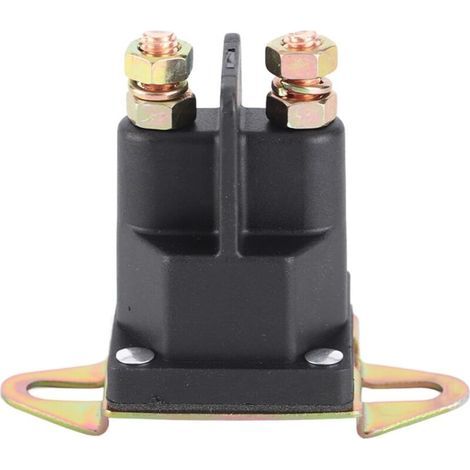 Solénoïde, solénoïde de démarreur universel 3 pôles 12V pour MTD 109946 146154 1753539 AM138497 outil de tondeuse à gaz(33-331,1/4-20) (1/5)