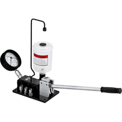 Bahco – Pompe pour tarer injecteurs diesel – Pression 0-600 bar – Corps en aluminium – Huile ISO 4113 recommandée – Outil du mécanicien