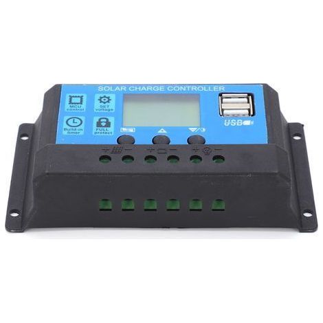 Automatischer Solarladeregler MPPT PMW, hohe Leistung 5V 3A, USB-Ausgang, LCD-HD-Display