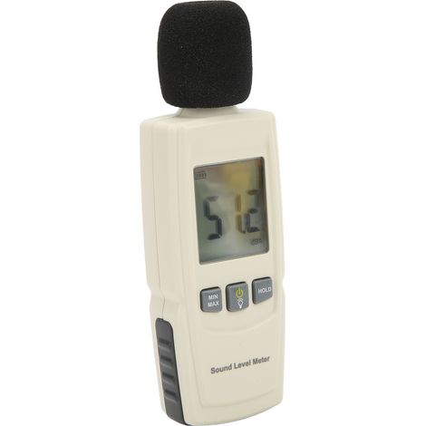 Sonomètre portable haute précision amélioré en ABS, instrument de mesure du niveau sonore SPL (1/5)