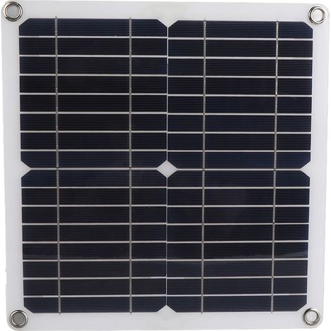 Kit panneau solaire portable 200 W 12 V, panneau solaire monocristallin en silicium avec contrôleur, idéal pour le vélo, l'alpinisme, la randonnée et le camping, 30 A (1/5)