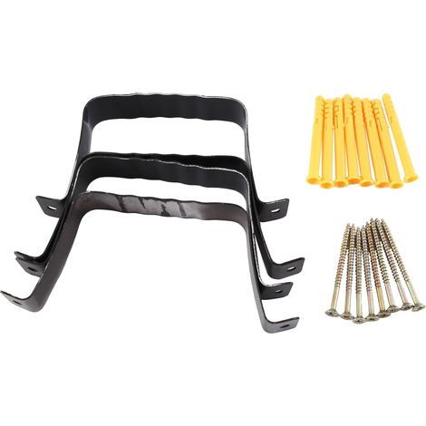 Adaptateur de de GouttièRe Courroie de de GouttièRe 3X4 Courroie de Guidage 3X4 (Paquet de 4) (Marron) (1/5)