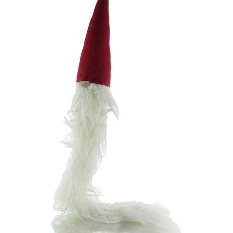 CREATIV home Weihnachtshänger Wichtel der Große BÄRTI 80 x 8 cm - Stoff (1/2)