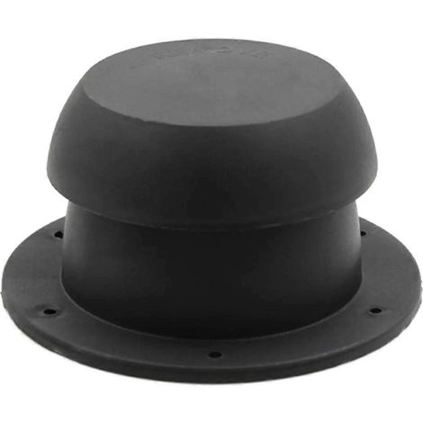 Ventilateur d'extraction d'air pour toit de camping-car, chapeau de ventilation (noir) (1/5)